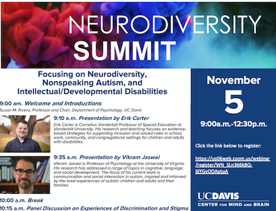 screenshot of neurodiversity flyer